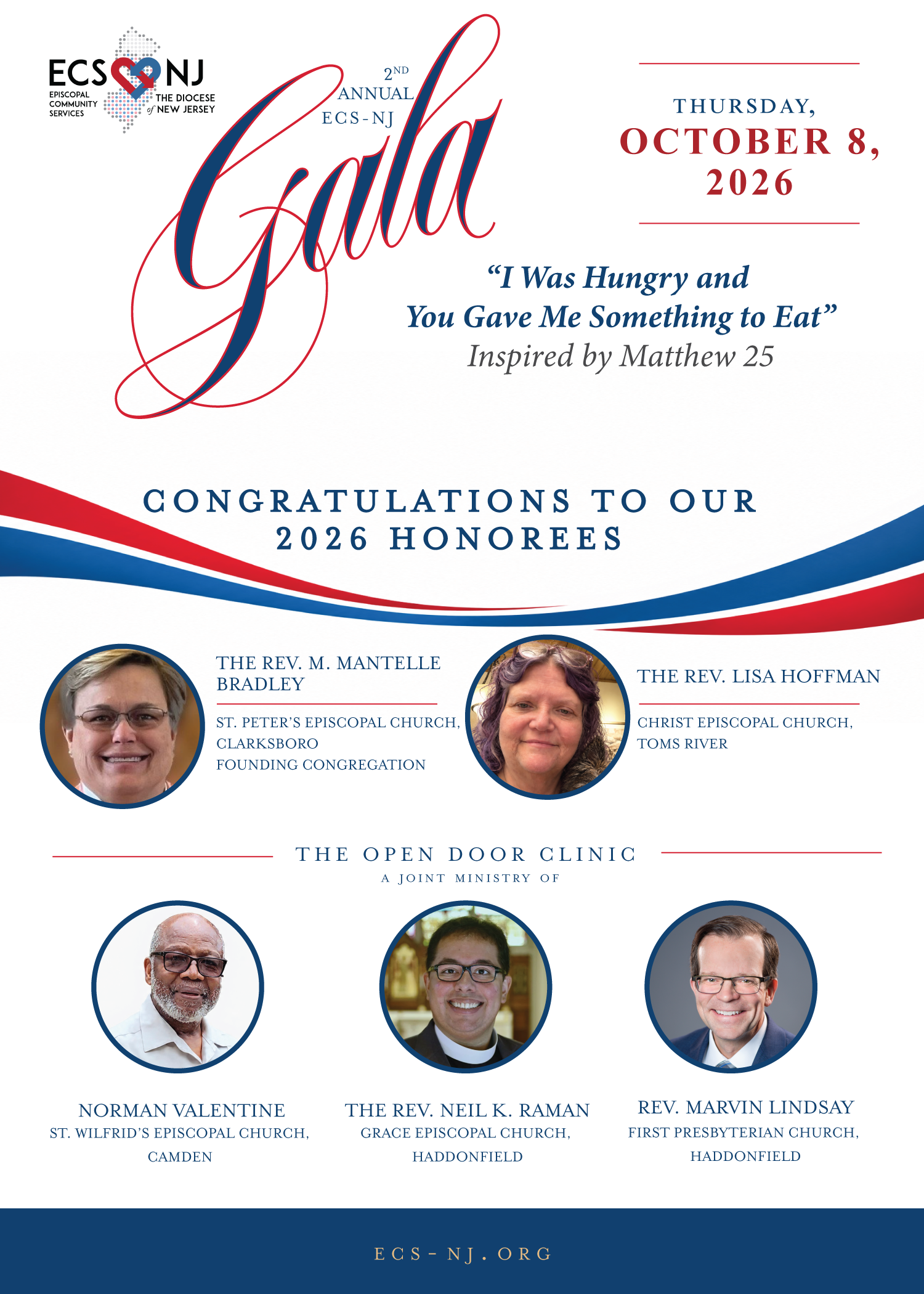 congratulations honorees flyer